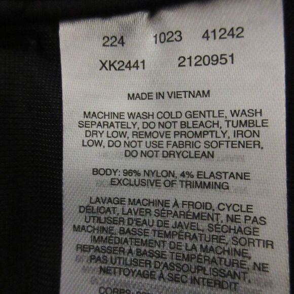 COLUMBIA Omni-Shade Omni-Shield Pull-On Capri Pants Small Black Active Fit NWT - Picture 9 of 15